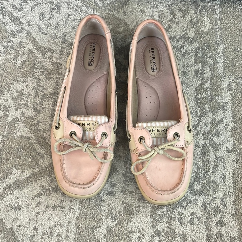 Speedy pink slip-on. Size 8